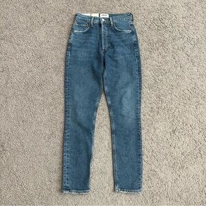 Agolde Jeans Womens Size 24 Nico High Rise Slim Fit Denim